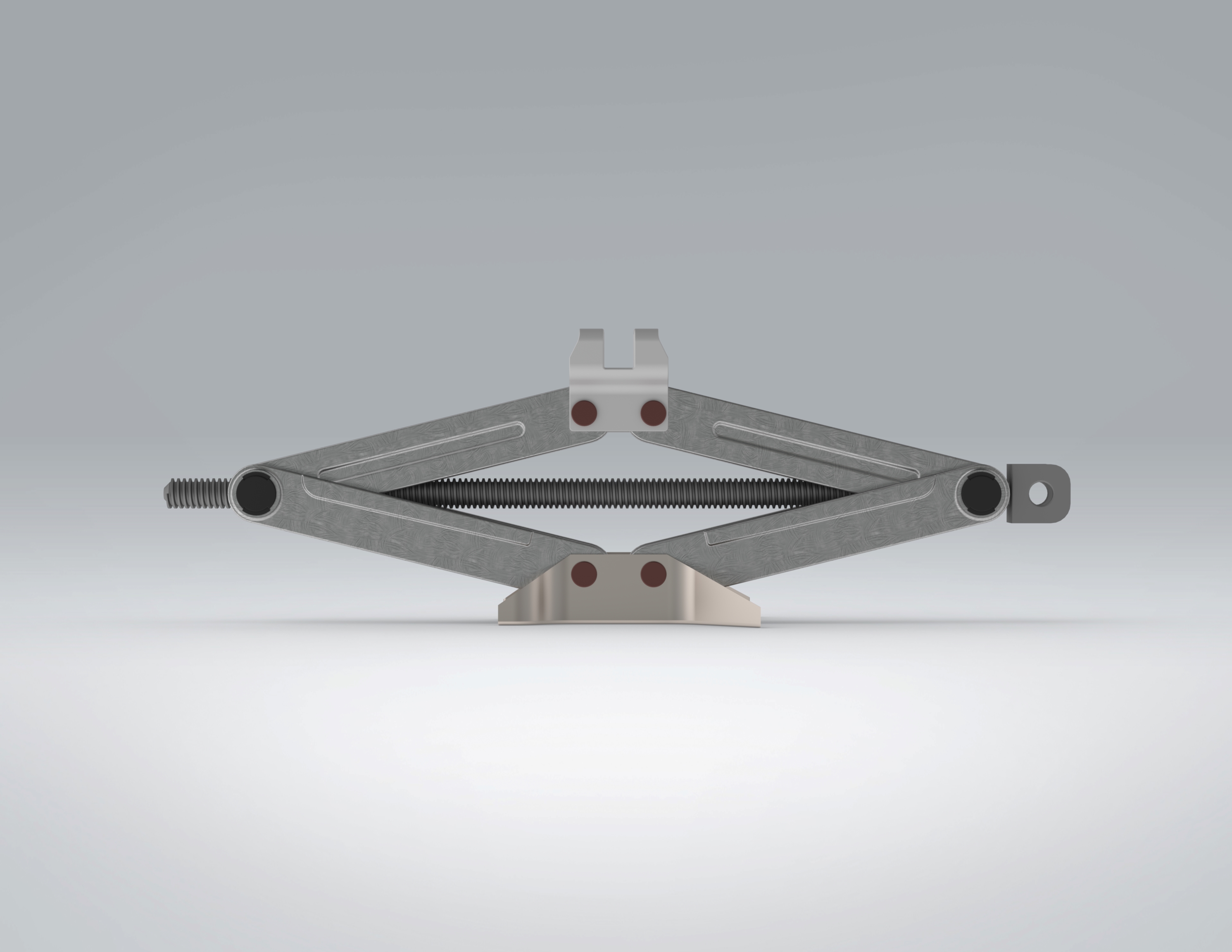 【SolidWorks免费模型下载】：汽车千斤顶  免费模型下载